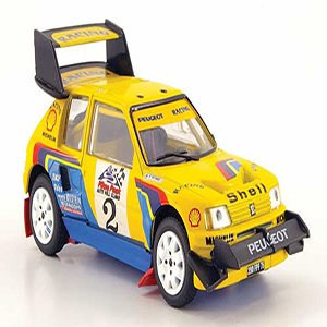 Peugeot 205 Yellow Race Car