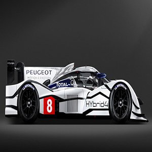 Peugeot Hybrid Race Car