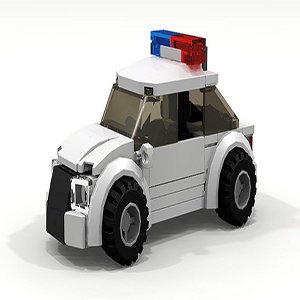 Police Car Lego Edition