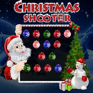 Pou Christmas Shooter