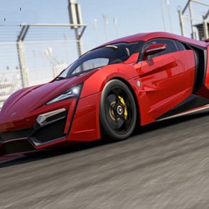 Red HyperSport F16 Car