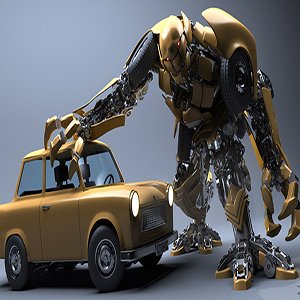 Robot Car Wreck Puzzle