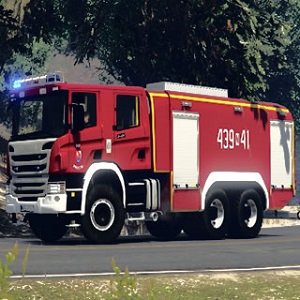 Scania Fire Truck Jigsaw