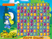 Smurfette Mushroom Match