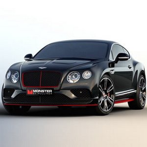 Speeding Bentley