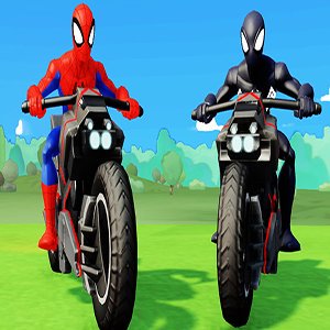 Spiderman Bike Ride Puzzle