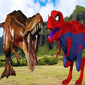 Spiderman Dinosaur