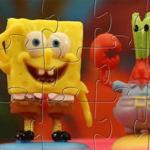 SpongeBob and Eugene Krabs Puzzle