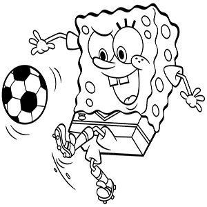 SpongeBob Squarepants Football Time