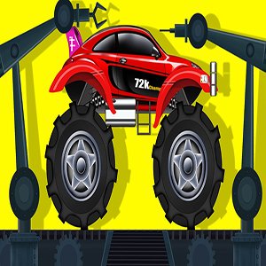 Sports Car Monster Truck