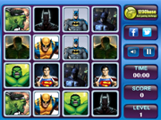 Superheroes Memory Matching