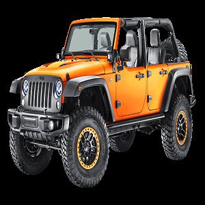 Wrangler Orange Jeep Puzzle